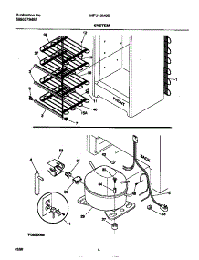 04 - System parts for Frigidaire Freezer MFU12M0BW3 from AppliancePartsPros.com