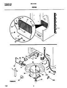 04 - System parts for Frigidaire Freezer MFU14F3BW6 from AppliancePartsPros.com