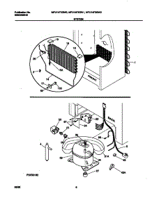 04 - System parts for Frigidaire Freezer MFU14F3GW0 from AppliancePartsPros.com
