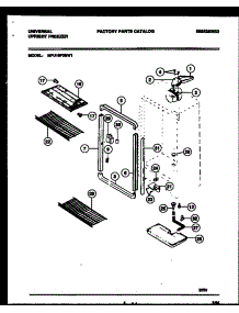 03 - Cabinet Parts parts for Frigidaire Freezer MFU16F3BW1 from AppliancePartsPros.com