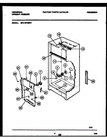 04 - Interior Parts parts for Frigidaire Freezer MFU16F3BW1 from AppliancePartsPros.com