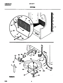 04 - System parts for Frigidaire Freezer MFU14F7FW0 from AppliancePartsPros.com