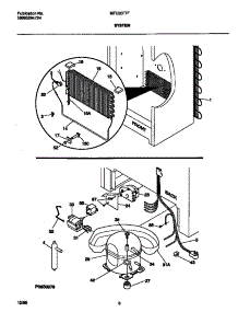 04 - System parts for Frigidaire Freezer MFU20F7FW0 from AppliancePartsPros.com