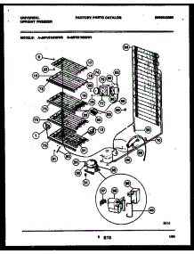 04 - System And Electrical Parts parts for Frigidaire Freezer MFU21M3BW1 from AppliancePartsPros.com