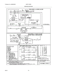 10 - Wiring Diagram parts for Frigidaire Range CMEF212ESD from AppliancePartsPros.com