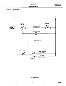 06 - Wiring Diagram parts for Frigidaire Range MEF303PCWD from AppliancePartsPros.com