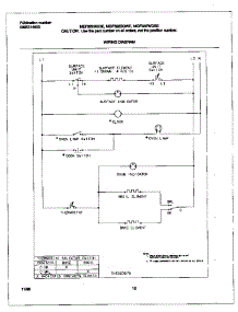 07 - Wiring Diagram parts for Frigidaire Range MEF322BGWE from AppliancePartsPros.com