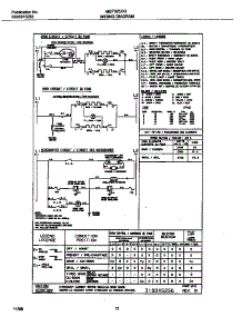 06 - Wiring Diagram parts for Frigidaire Range MEF325CGS4 from AppliancePartsPros.com