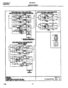 07 - Wiring Diagram parts for Frigidaire Range MEF325CGS4 from AppliancePartsPros.com