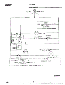06 - Wiring Diagram parts for Frigidaire Range MEF322SEWA from AppliancePartsPros.com