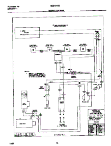 07 - Wiring Diagram parts for Frigidaire Range MGF311SBWE from AppliancePartsPros.com