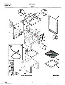 04 - Body parts for Frigidaire Range MGF324WESC from AppliancePartsPros.com