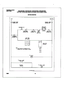 08 - Wiring Diagram parts for Frigidaire Range MGF334BGWB from AppliancePartsPros.com