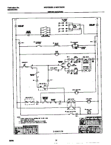 08 - Wiring Diagram parts for Frigidaire Range MGF352BEWB from AppliancePartsPros.com