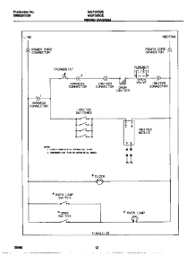 07 - Wiring Diagram parts for Frigidaire Range MGF335CESA from AppliancePartsPros.com