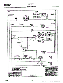 07 - Wiring Diagram parts for Frigidaire Range MGF355BEWC from AppliancePartsPros.com