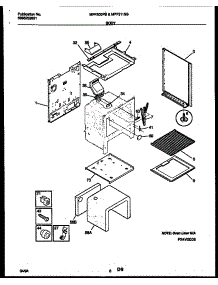 05 - Body Parts parts for Frigidaire Range MPF311SBDA from AppliancePartsPros.com