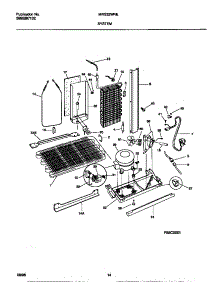 07 - System parts for Frigidaire Refrigerator MRS22WNED1 from AppliancePartsPros.com