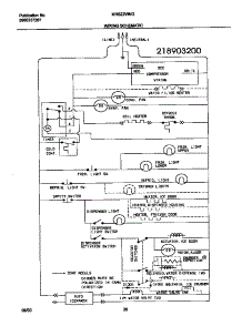 11 - Wiring Diagram parts for Frigidaire Refrigerator MRS22WNGW6 from AppliancePartsPros.com