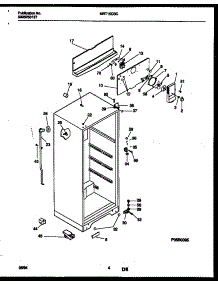 03 - Cabinet Parts parts for Frigidaire Refrigerator MRT15CBCZ0 from AppliancePartsPros.com