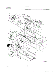 17 - Ice Container parts for Frigidaire Refrigerator MRS26LGJQ3 from AppliancePartsPros.com