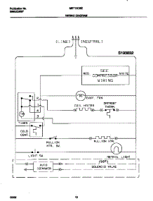 06 - Wiring Diagram parts for Frigidaire Refrigerator MRT15CSEDC from AppliancePartsPros.com