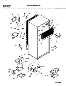 05 - Cooling System parts for Frigidaire Refrigerator MRT15CSCD0 from AppliancePartsPros.com