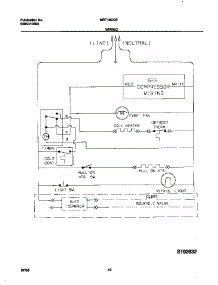 06 - Wiring Diagram parts for Frigidaire Refrigerator MRT16CGEW4 from AppliancePartsPros.com