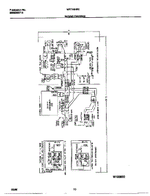 06 - Wiring Diagram parts for Frigidaire Refrigerator MRT16NREW0 from AppliancePartsPros.com
