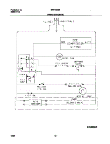 06 - Wiring Diagram parts for Frigidaire Refrigerator MRT16CGEW8 from AppliancePartsPros.com