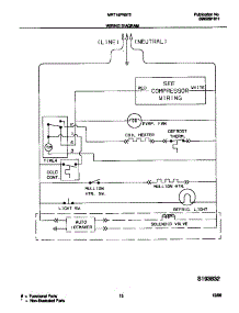07 - Wiring Diagram parts for Frigidaire Refrigerator MRT16PNED2 from AppliancePartsPros.com