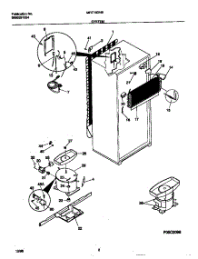 05 - System parts for Frigidaire Refrigerator MRT18DNEW3 from AppliancePartsPros.com