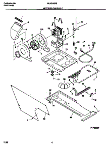 03 - Motor / Blower / Belt parts for Frigidaire Washer Dryer Combo MLXE42RBD2 from AppliancePartsPros.com