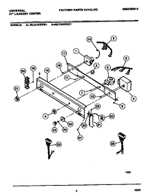 04 - Console & Controls parts for Frigidaire Washer Dryer Combo MLXE42RBW1 from AppliancePartsPros.com
