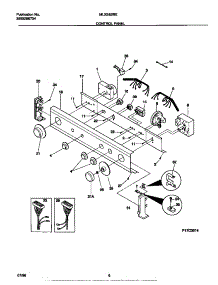 04 - Control Panel parts for Frigidaire Washer Dryer Combo MLXE62REW1 from AppliancePartsPros.com