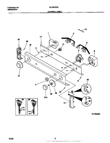 04 - Control Panel parts for Frigidaire Washer Dryer Combo MLXE42REW1 from AppliancePartsPros.com