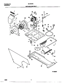 03 - Motor / Blower / Belt parts for Frigidaire Washer Dryer Combo MLXE62REW0 from AppliancePartsPros.com