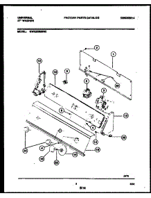 05 - Console And Control Parts parts for Frigidaire Washer MWX233MBD0 from AppliancePartsPros.com