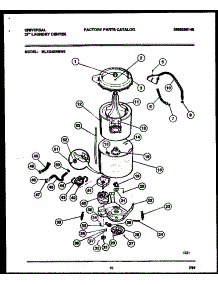 06 - Tub Detail parts for Frigidaire Washer Dryer Combo MLXG42RBD0 from AppliancePartsPros.com