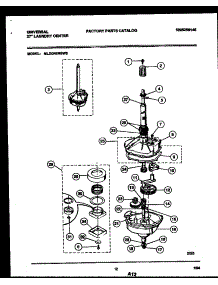 07 - Transmission Parts parts for Frigidaire Washer Dryer Combo MLXG42RBD0 from AppliancePartsPros.com
