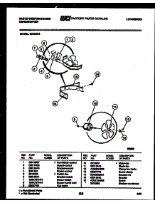03 - Air Control Parts parts for Frigidaire Dehumidifier ED408K6 from AppliancePartsPros.com