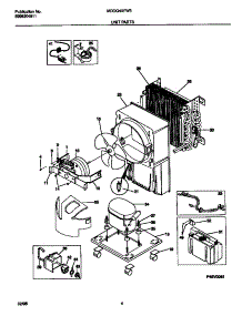 03 - Unit  Parts parts for Frigidaire Dehumidifier MDDQ40FW3 from AppliancePartsPros.com
