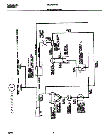 04 - Wiring  Diagram parts for Frigidaire Dehumidifier MDDQ40FW3 from AppliancePartsPros.com