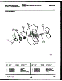 03 - Cam parts for Frigidaire Dishwasher SU330NXR1 from AppliancePartsPros.com