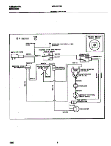 04 - Wiring Diagram parts for Frigidaire Dehumidifier MDH30YW2 from AppliancePartsPros.com