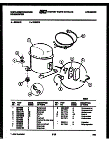 05 - Compressor Parts parts for Frigidaire Dehumidifier ED508K2 from AppliancePartsPros.com