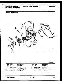 03 - Cam parts for Frigidaire Dishwasher WDB212RBM0 from AppliancePartsPros.com