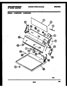 04 - Console And Control Parts parts for Frigidaire Dryer DE500ADD6 from AppliancePartsPros.com