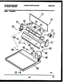 04 - Console And Control Parts parts for Frigidaire Dryer DE640KDD5 from AppliancePartsPros.com