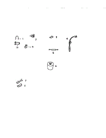 07 - Miscellaneous parts for Frigidaire Dryer DE700EDV4 from AppliancePartsPros.com